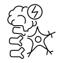 Nerve damage, which leads to paralysis.